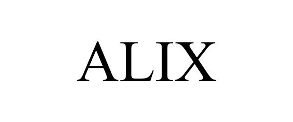 Trademark Logo ALIX