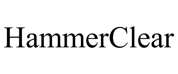 Trademark Logo HAMMERCLEAR