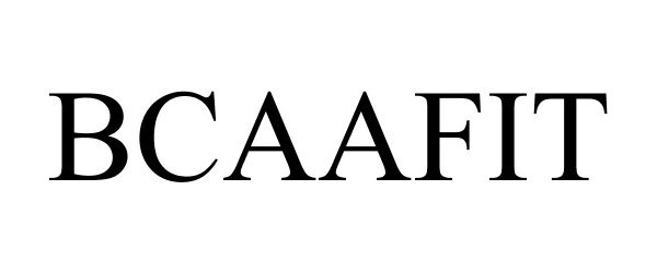 Trademark Logo BCAAFIT