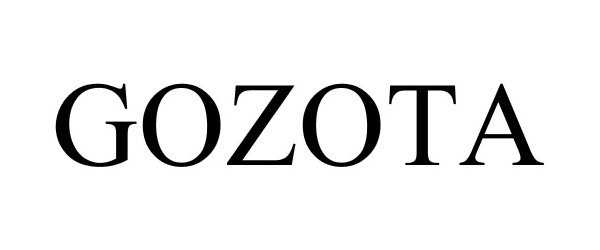 Trademark Logo GOZOTA