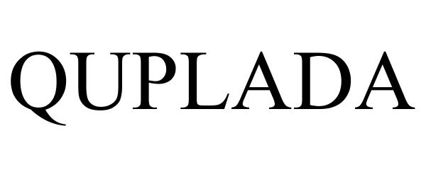 Trademark Logo QUPLADA