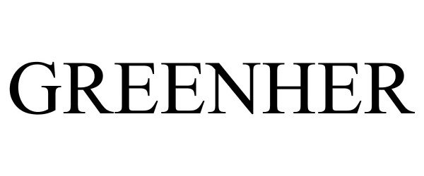 Trademark Logo GREENHER