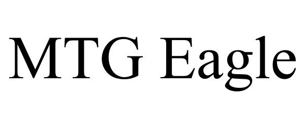 Trademark Logo MTG EAGLE