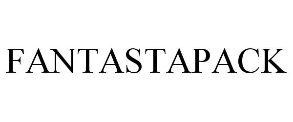Trademark Logo FANTASTAPACK