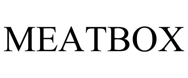 Trademark Logo MEATBOX