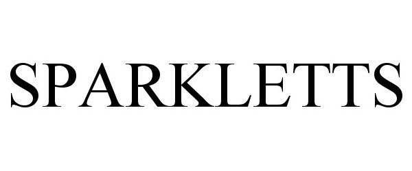 Trademark Logo SPARKLETTS