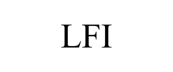 Trademark Logo LFI