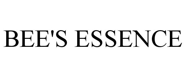 Trademark Logo BEE'S ESSENCE