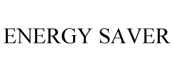 Trademark Logo ENERGY SAVER
