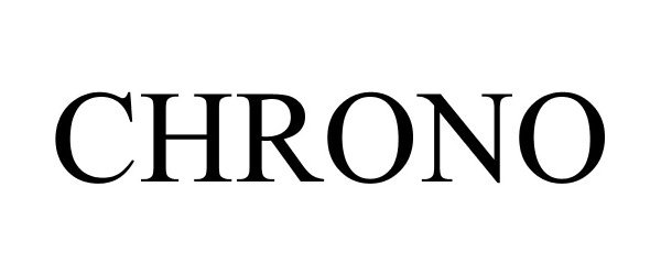 Trademark Logo CHRONO