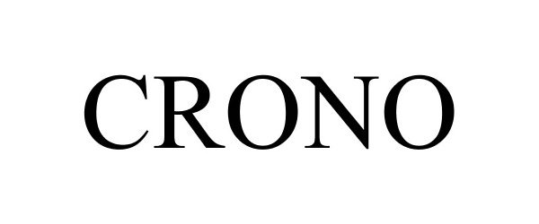 Trademark Logo CRONO