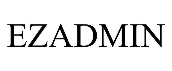 Trademark Logo EZADMIN