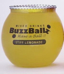 Trademark Logo MIXED DRINKS BUZZBALLZ HAVE A BALL!! STIFF LEMONADE SHAKE IT!