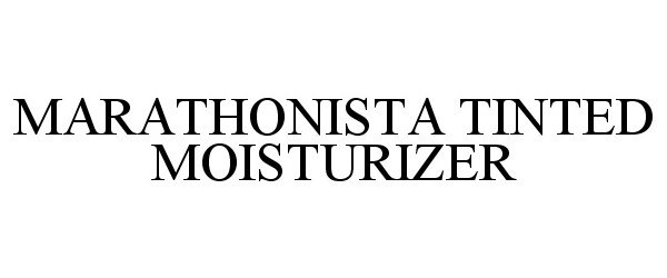 Trademark Logo MARATHONISTA TINTED MOISTURIZER