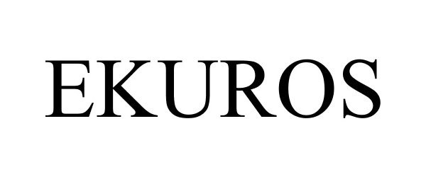 Trademark Logo EKUROS