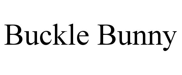 Trademark Logo BUCKLE BUNNY