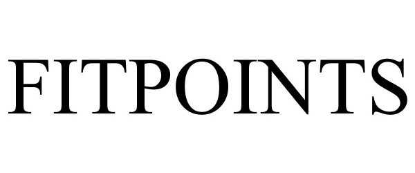 Trademark Logo FITPOINTS