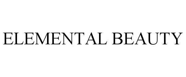 Trademark Logo ELEMENTAL BEAUTY