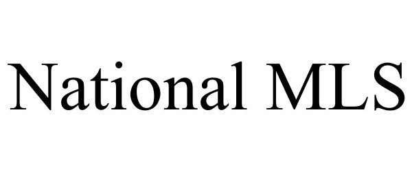 Trademark Logo NATIONAL MLS