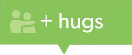 Trademark Logo + HUGS