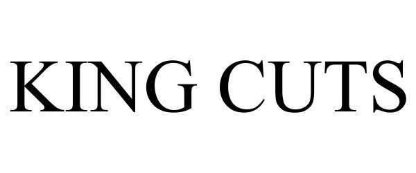 Trademark Logo KING CUTS