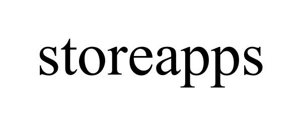 Trademark Logo STOREAPPS