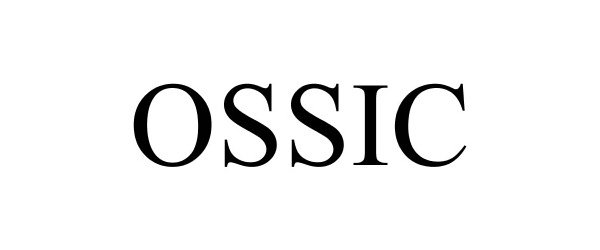 Trademark Logo OSSIC