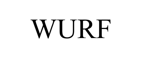 Trademark Logo WURF