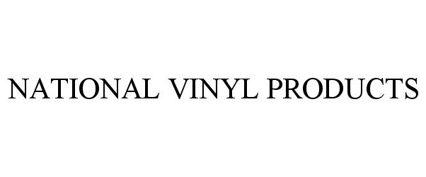  NATIONAL VINYL PRODUCTS