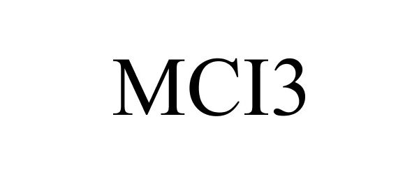 Trademark Logo MCI3