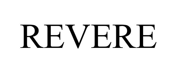 Trademark Logo REVERE