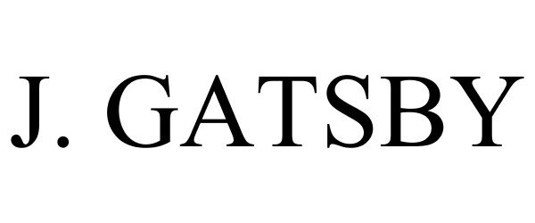 Trademark Logo J. GATSBY
