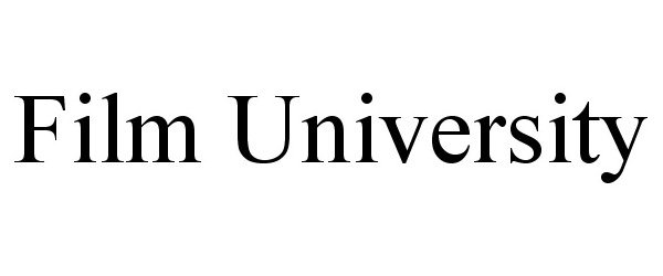 Trademark Logo FILM UNIVERSITY