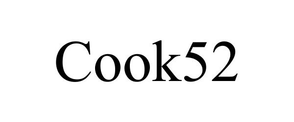 Trademark Logo COOK52