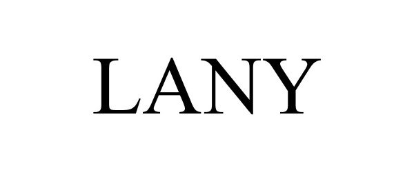 Trademark Logo LANY