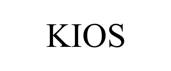 Trademark Logo KIOS