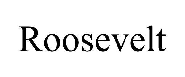 Trademark Logo ROOSEVELT