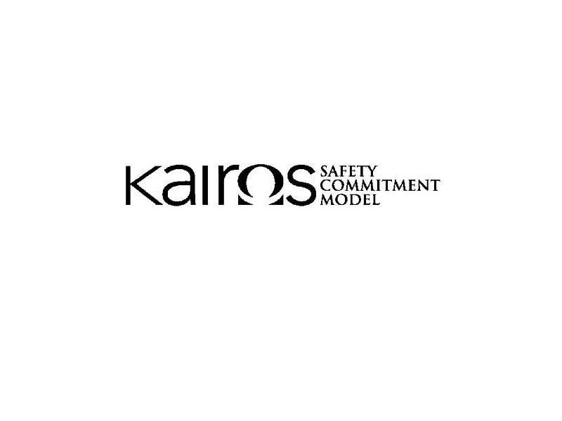 Trademark Logo KAIROS SAFETY COMMITMENT MODEL