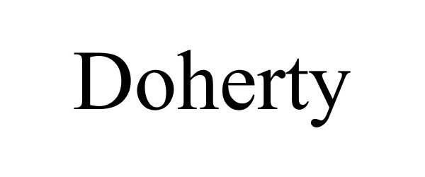 Trademark Logo DOHERTY