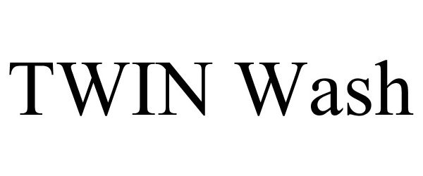 Trademark Logo TWIN WASH