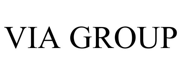 Trademark Logo VIA GROUP