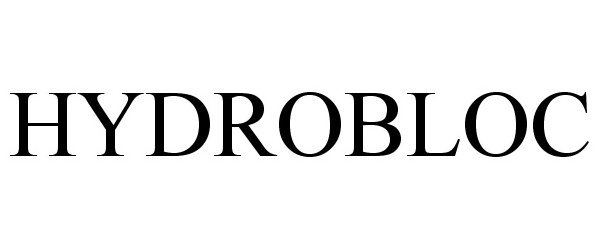 Trademark Logo HYDROBLOC
