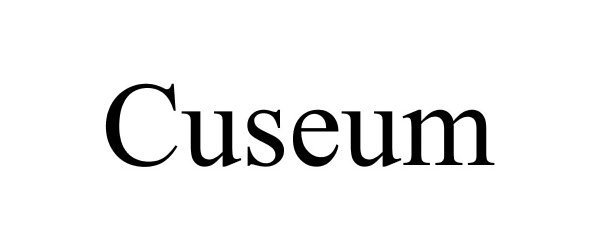 Trademark Logo CUSEUM