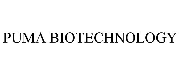 puma biotechnology 10k