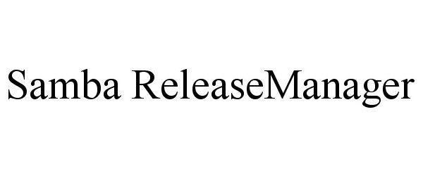  SAMBA RELEASEMANAGER