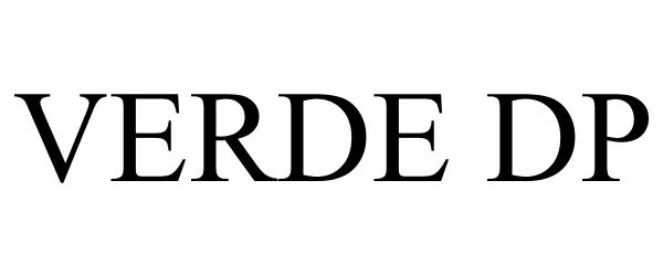 Trademark Logo VERDE DP