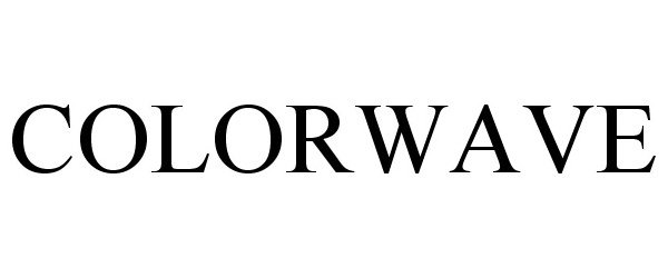 Trademark Logo COLORWAVE