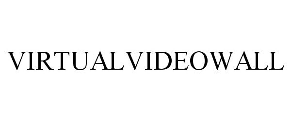 Trademark Logo VIRTUALVIDEOWALL