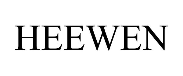Trademark Logo HEEWEN