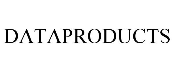 Trademark Logo DATAPRODUCTS